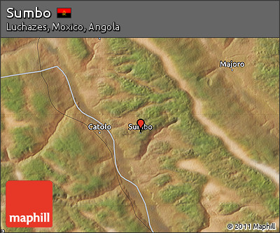 Satellite Map of Sumbo
