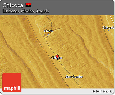 Physical 3D Map of Chicoca