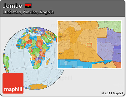 Political Location Map of Jombe