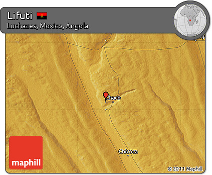 Physical Map of Lifuti