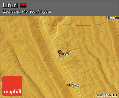 Physical Map of Lifuti