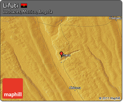 Physical Map of Lifuti