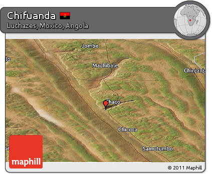Satellite Panoramic Map of Chifuanda