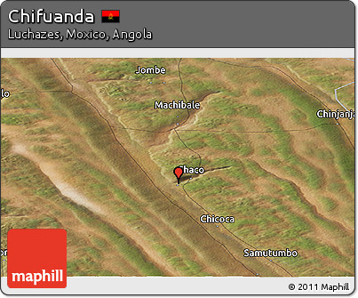 Satellite Panoramic Map of Chifuanda