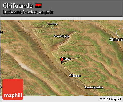 Satellite Panoramic Map of Chifuanda