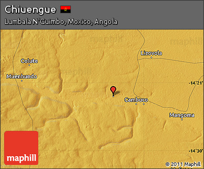 Physical Map of Chiuengue