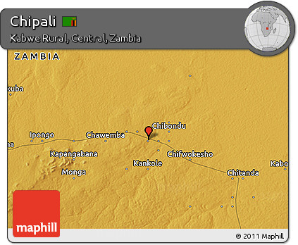 Physical 3D Map of Chipali