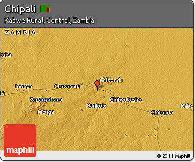 Physical 3D Map of Chipali
