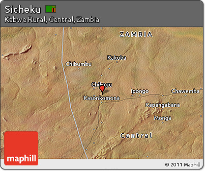 Satellite 3D Map of Sicheku