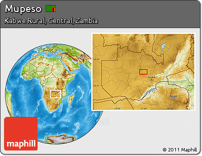 Physical Location Map of Mupeso