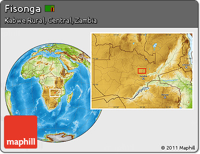 Physical Location Map of Fisonga