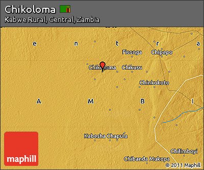 Physical Map of Chikoloma