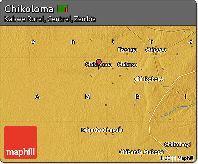 Physical Map of Chikoloma