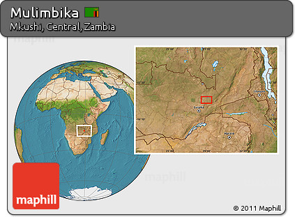 Satellite Location Map of Mulimbika