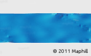 Physical Panoramic Map of the area around 14° 26' 6" S, 28° 49' 30" W