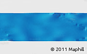 Shaded Relief Panoramic Map of the area around 14° 26' 6" S, 28° 49' 30" W
