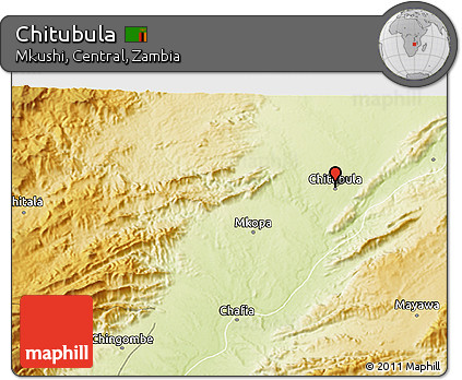 Physical 3D Map of Chitubula