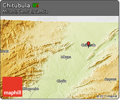 Physical 3D Map of Chitubula