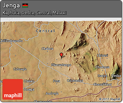 Satellite 3D Map of Jenga