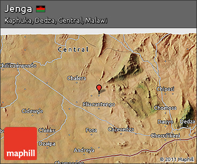 Satellite 3D Map of Jenga