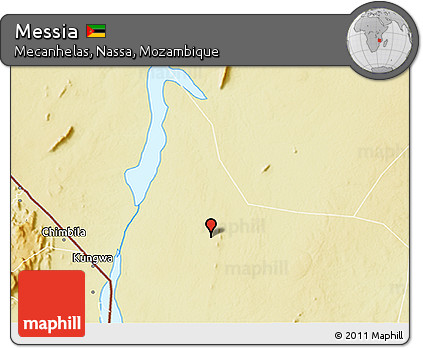 Physical 3D Map of Messia