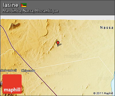 Physical 3D Map of Iasine