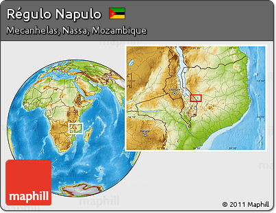 Physical Location Map of Régulo Napulo
