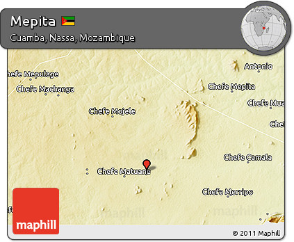 Physical 3D Map of Mepita