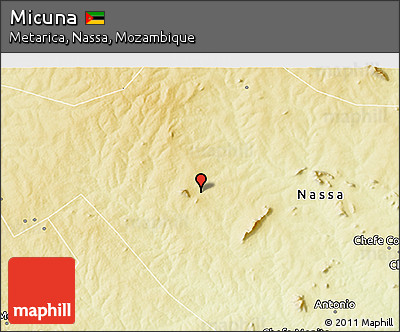Physical 3D Map of Micuna