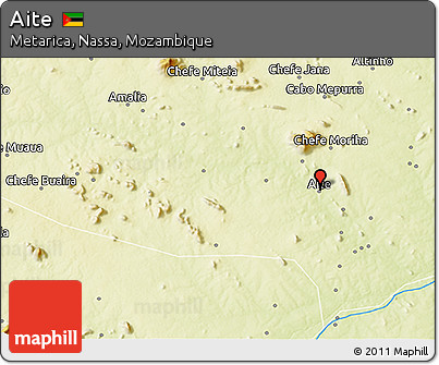Physical 3D Map of Aite