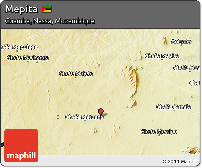 Physical 3D Map of Mepita
