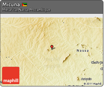 Physical 3D Map of Micuna