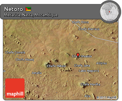 Satellite 3D Map of Netoro