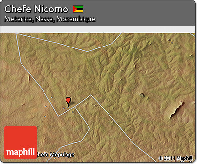 Satellite 3D Map of Chefe Nicomo