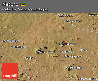 Satellite 3D Map of Netoro