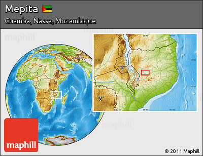 Physical Location Map of Mepita