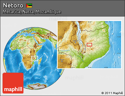 Physical Location Map of Netoro