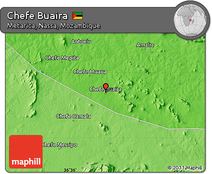 Political Map of Chefe Buaira
