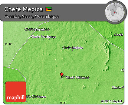 Political Map of Chefe Mepica