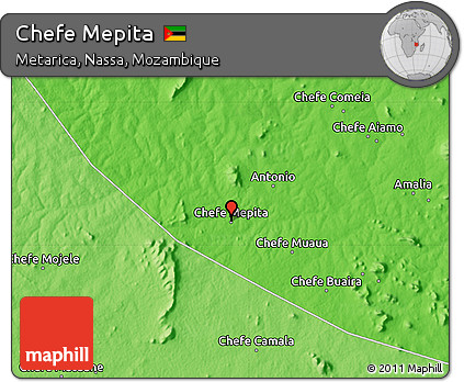 Political Map of Chefe Mepita
