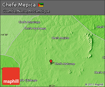 Political Map of Chefe Mepica