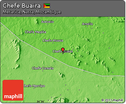Political Map of Chefe Buaira