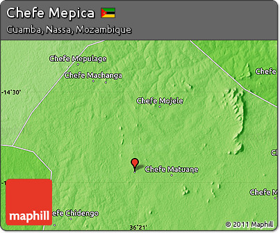 Political Map of Chefe Mepica