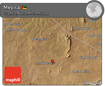 Satellite Map of Mepita