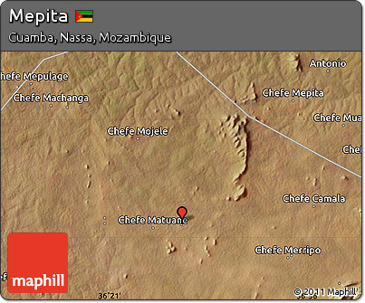 Satellite Map of Mepita