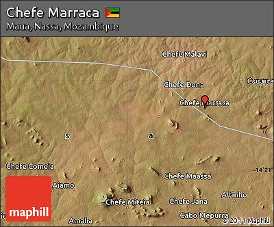 Satellite Map of Chefe Marraca