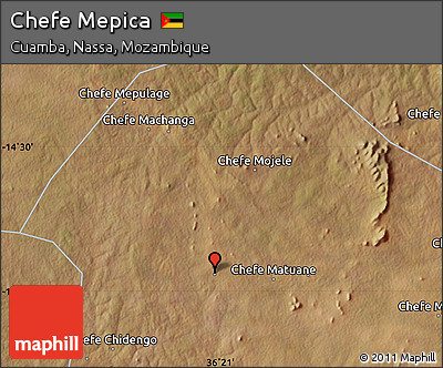 Satellite Map of Chefe Mepica
