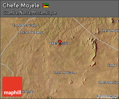 Satellite Map of Chefe Mojele