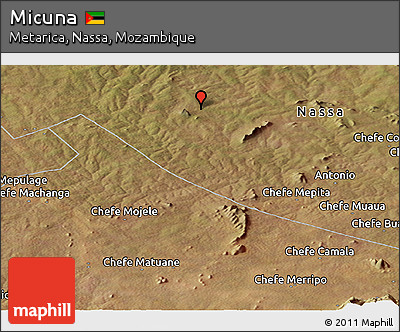 Satellite Panoramic Map of Micuna