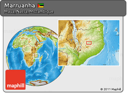 Physical Location Map of Marruanha